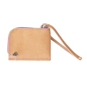 Petit monedero Vaqueta y Fucsia